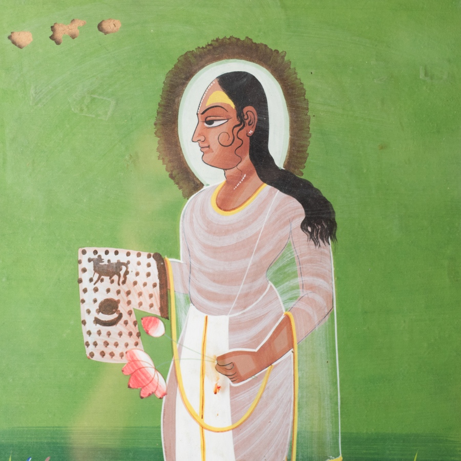 Indian Antique Painting | Vallabhacharya ji  