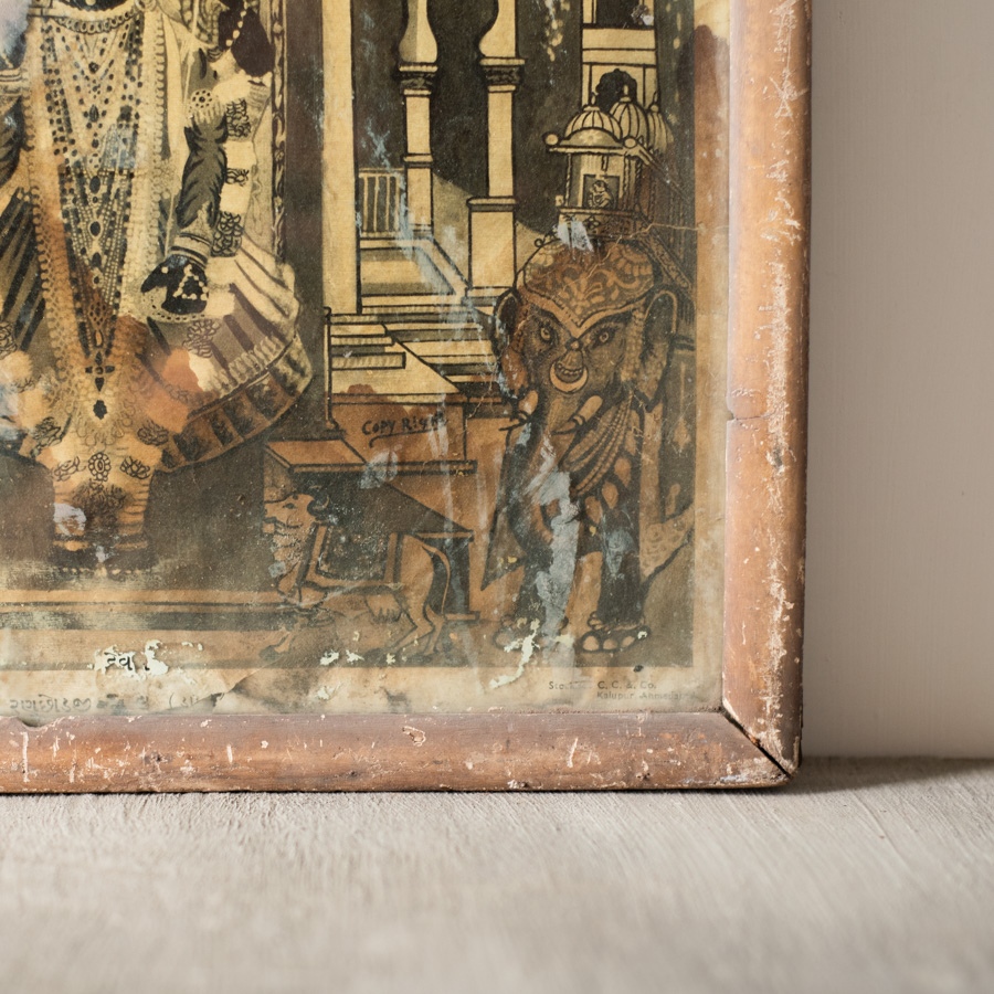 Indian Antique Print | ranchhod ji 