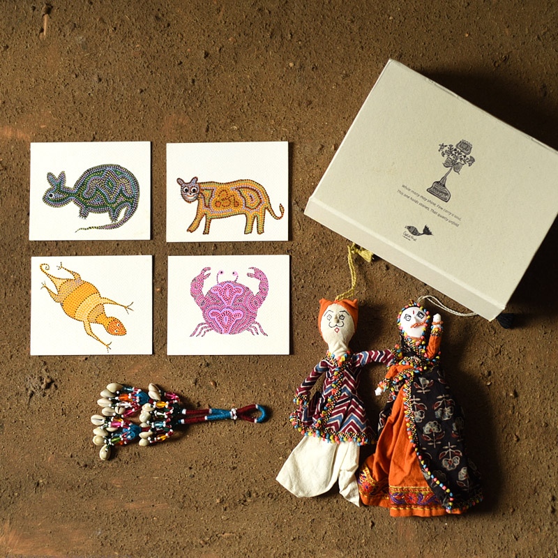 Tribal Art gift set for Wedding 