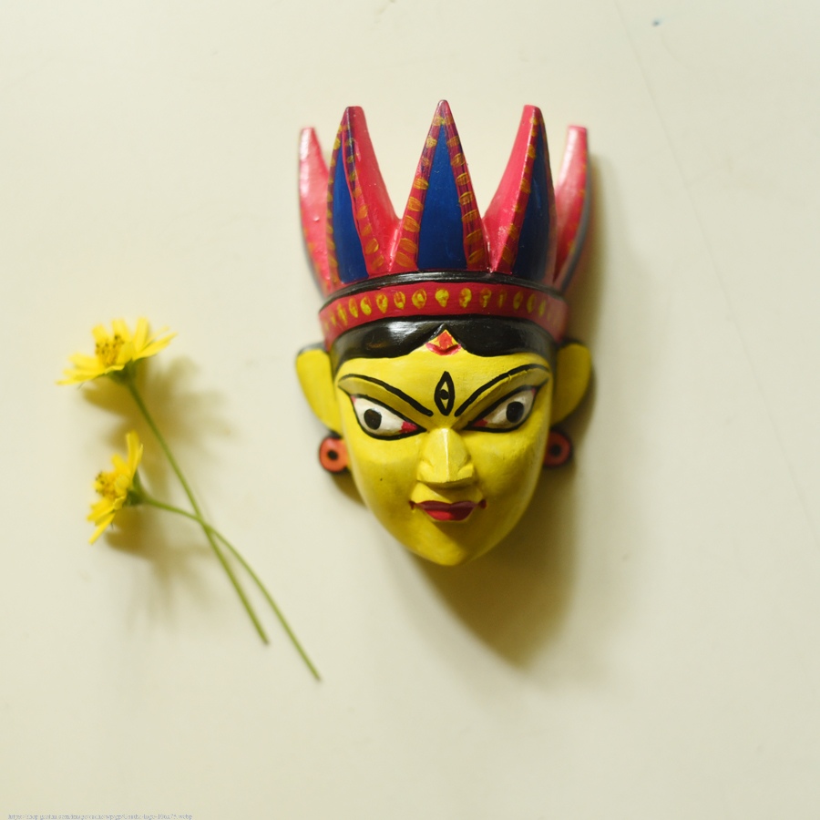 shop handmade wooden mask - Tribal 