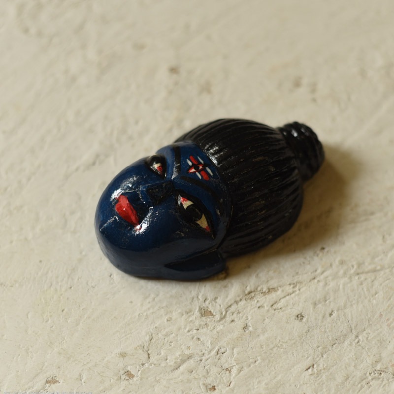 shop handmade wooden mask - Shiva
