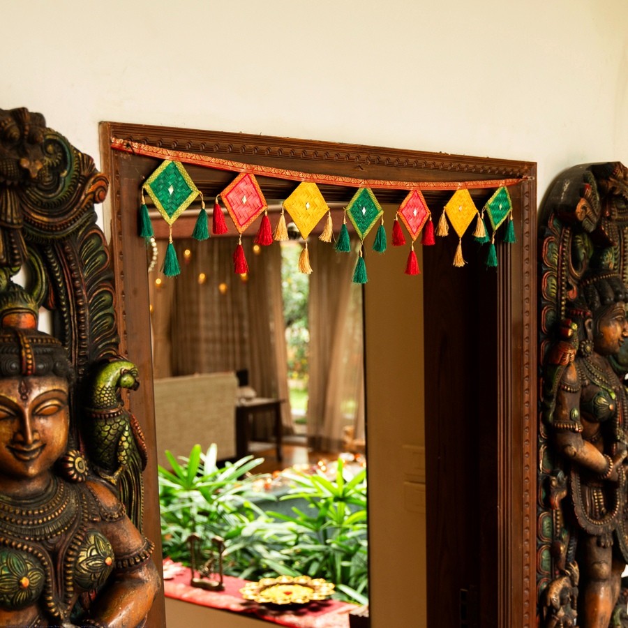 shop Patang Handcrafted Bamboo Toran