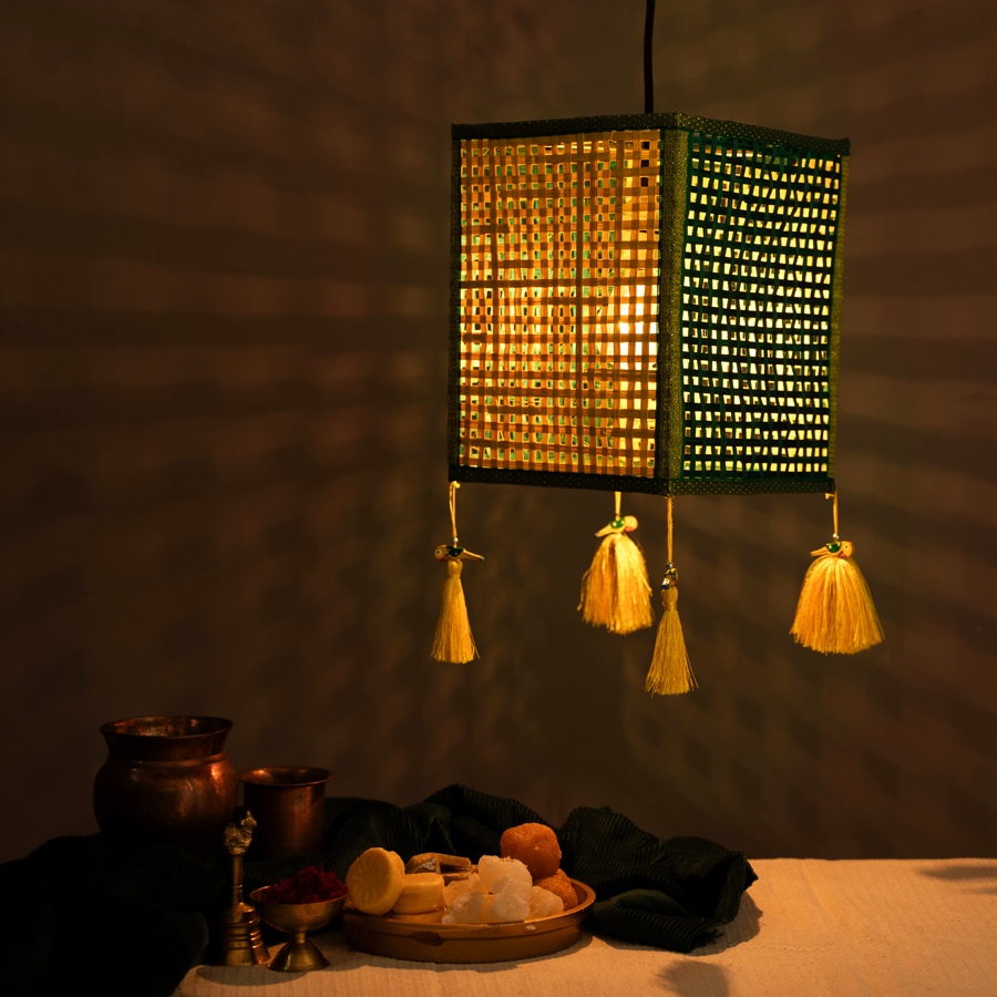 shop Handmade bamboo Diya Handcrafted Bamboo Lantern