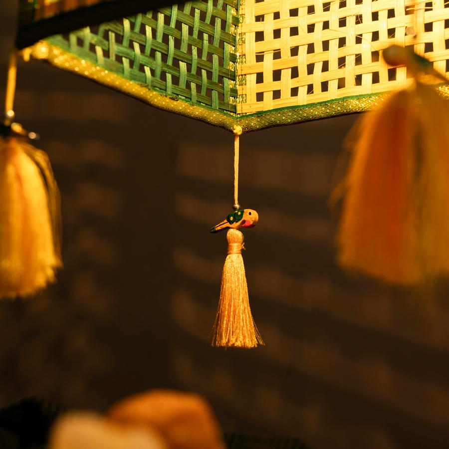 shop Handmade bamboo Diya Handcrafted Bamboo Lantern