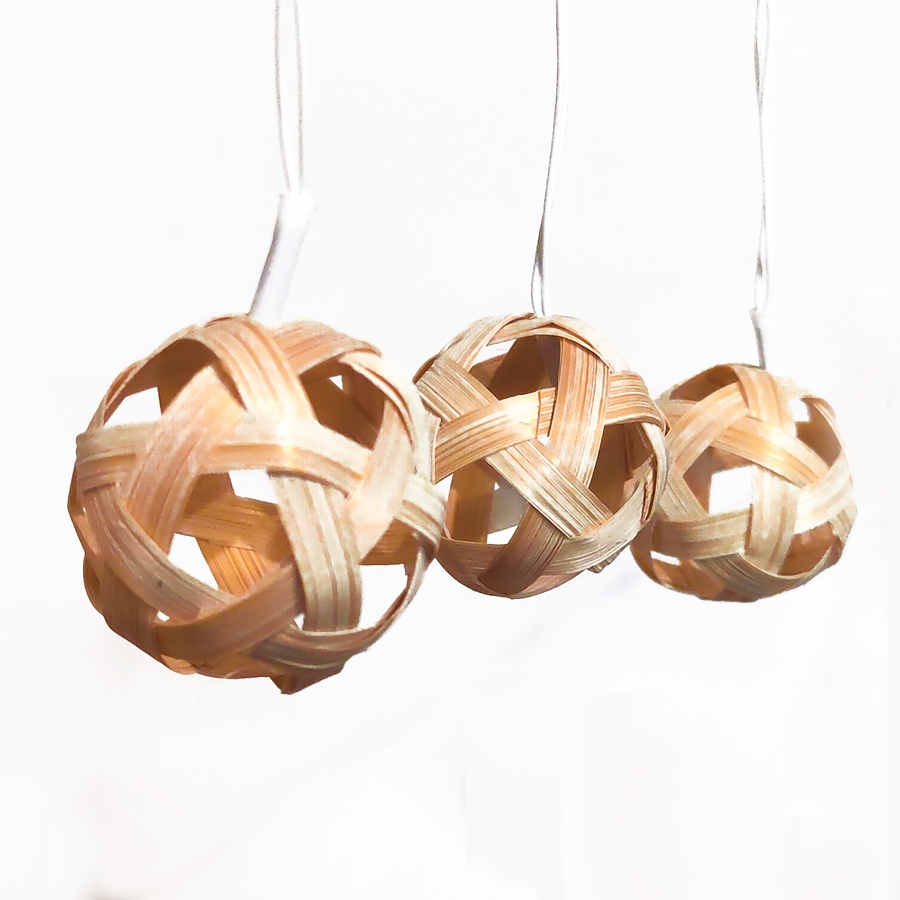shop Handcrafted bamboo String Light