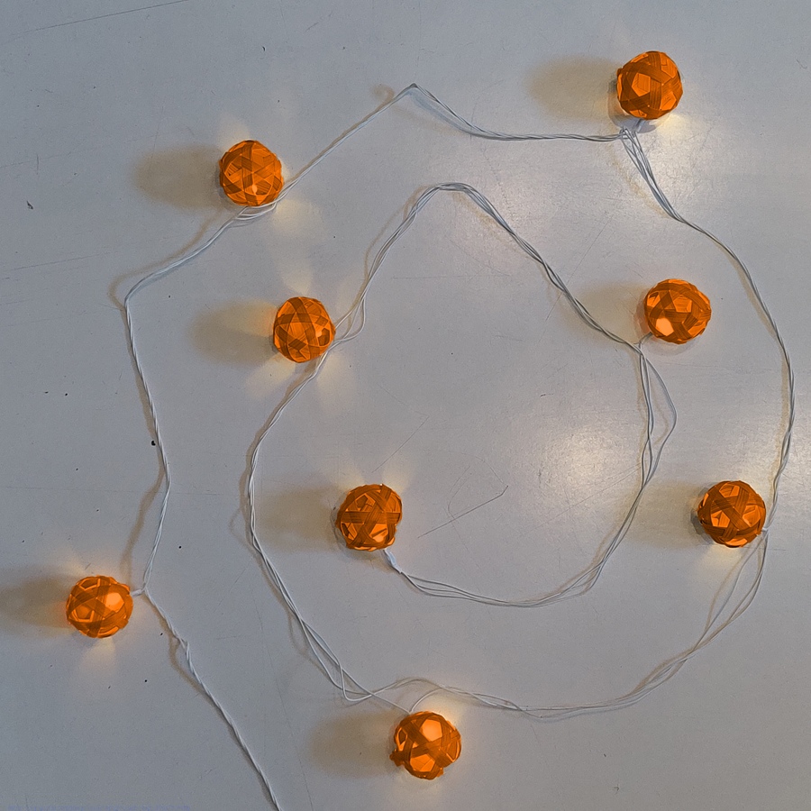 shop Handcrafted bamboo String Light