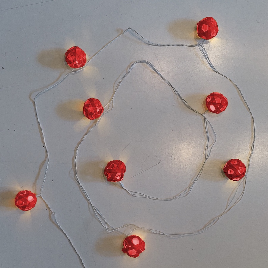 shop Handcrafted bamboo String Light