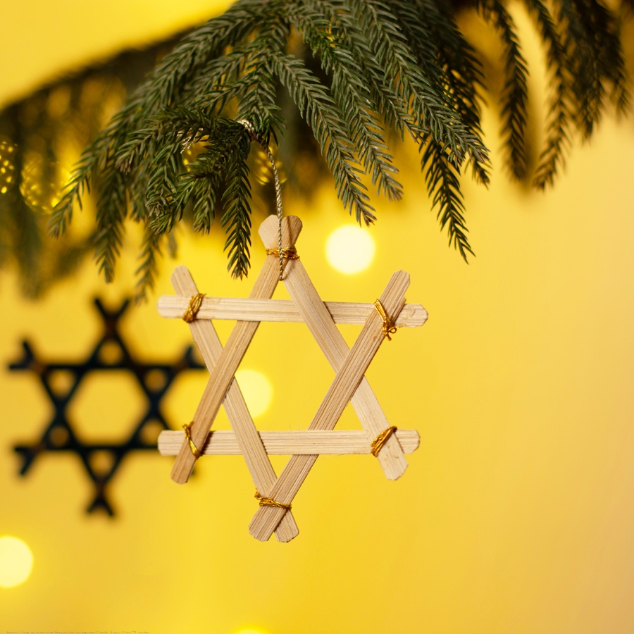 shop Banboo Handcrafted -  Bamboo Star Hanging