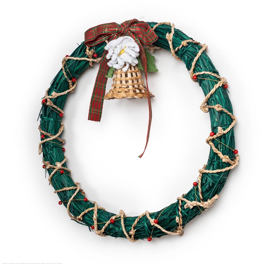 shop Handcrafted - Banana Rope Hope Wreath