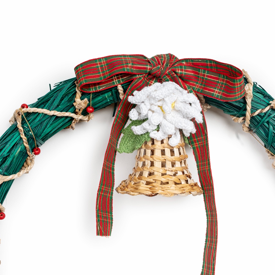 shop Handcrafted - Banana Rope Hope Wreath