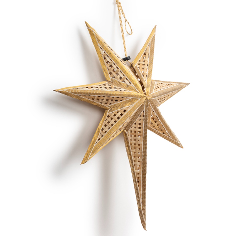 shop bamboo Handcrafted Hope Star (Two Sizes Option - Medium / Large)