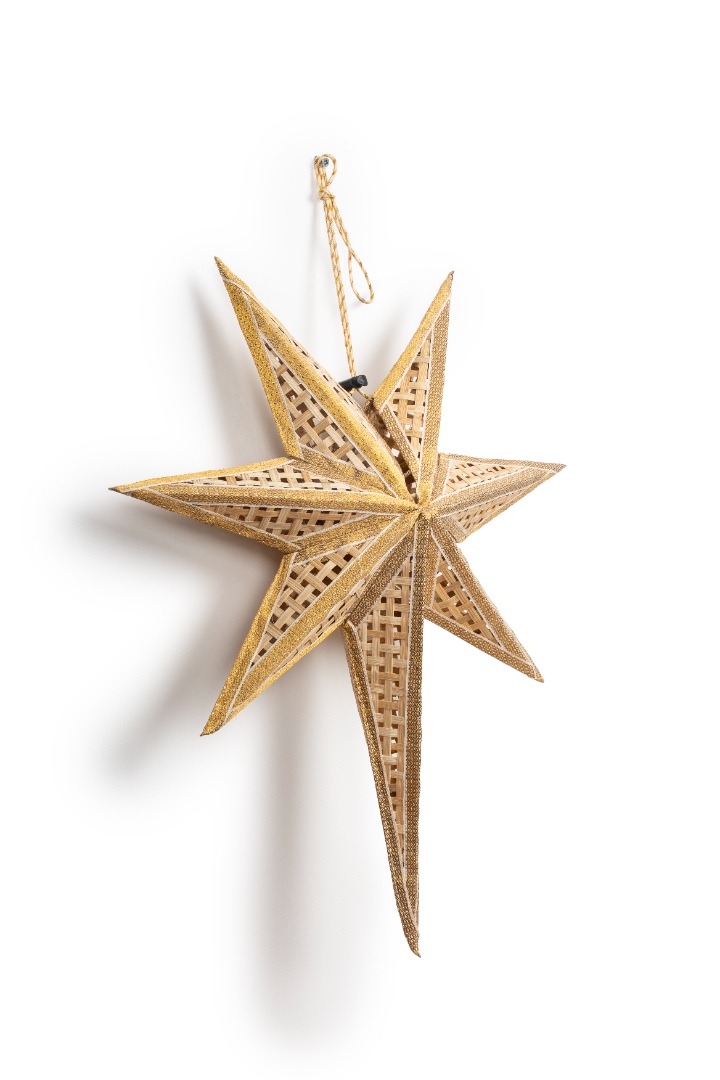 shop bamboo Handcrafted Hope Star (Two Sizes Option - Medium / Large)
