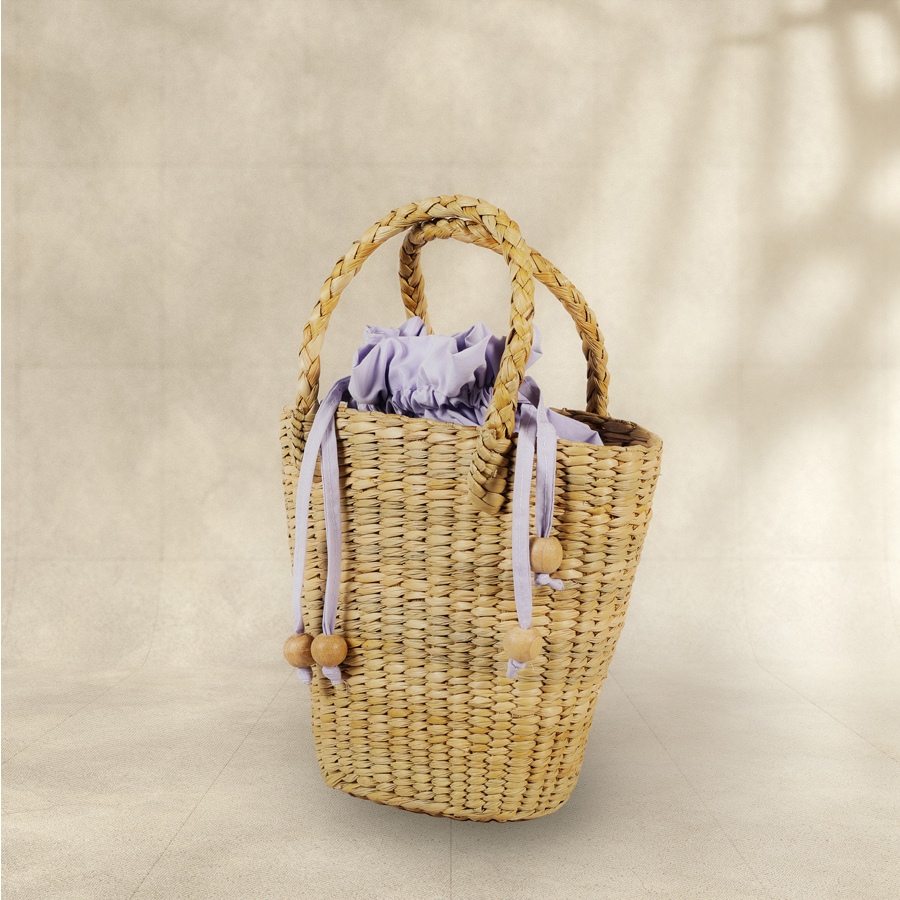 shop Handcrafted Water Reed Handbag - The Velvet