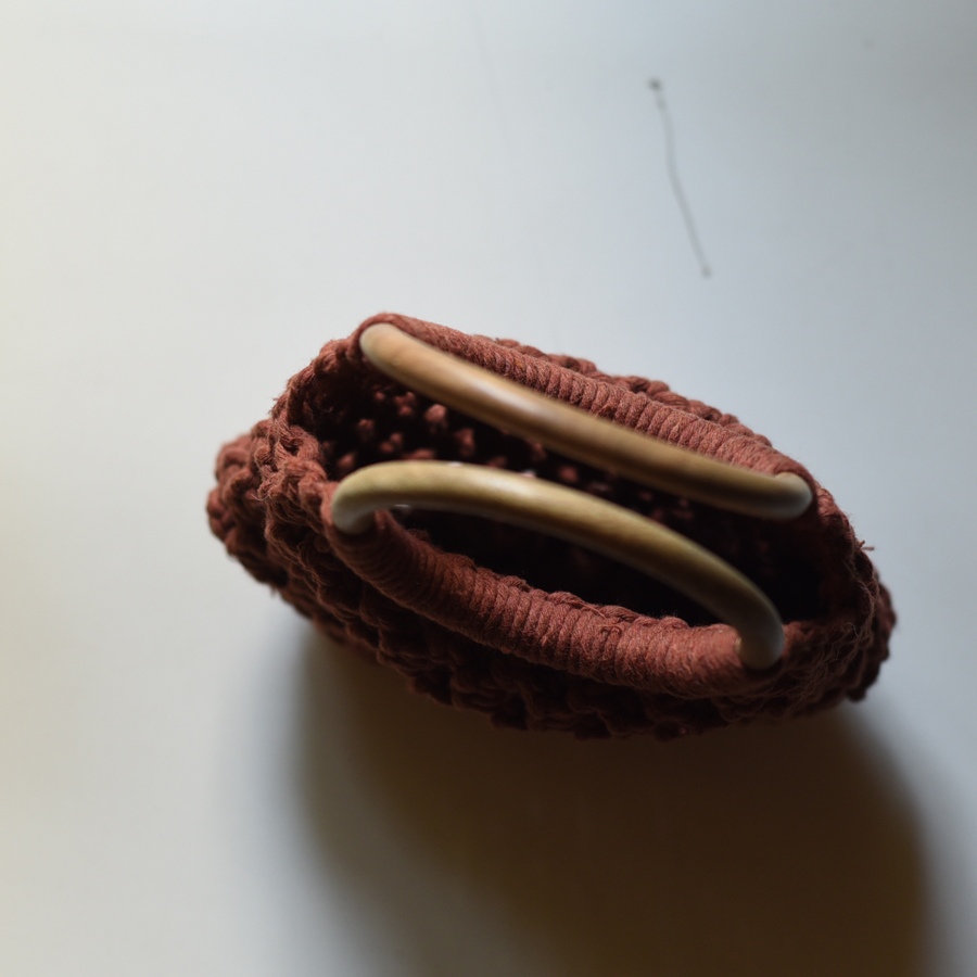 Hand Knotted Macrame Bag