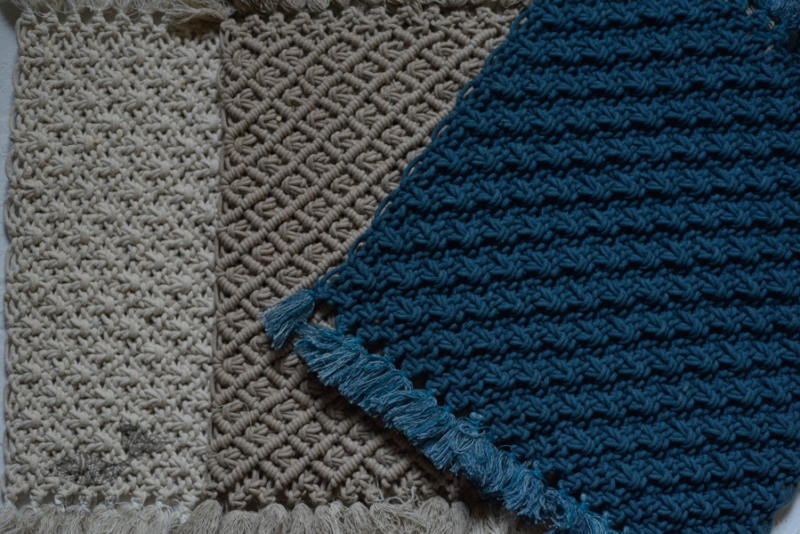 Hand knotted Jewel Placemat 