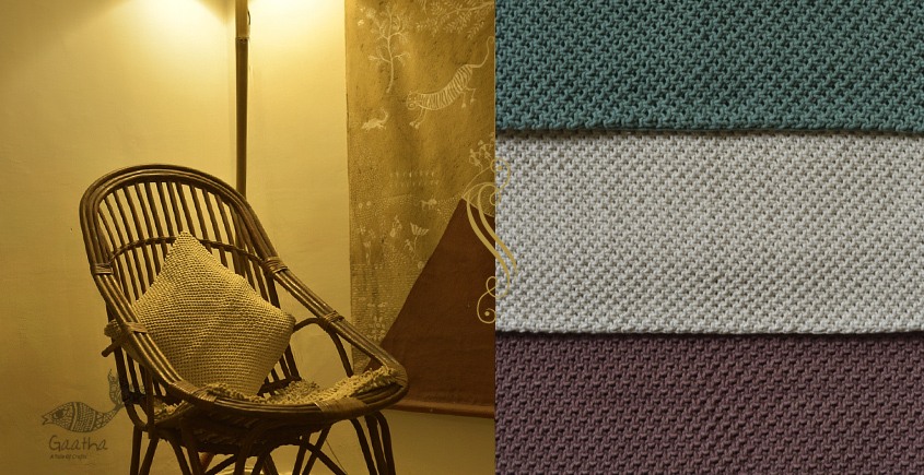 Hand knotted Cushion Cover