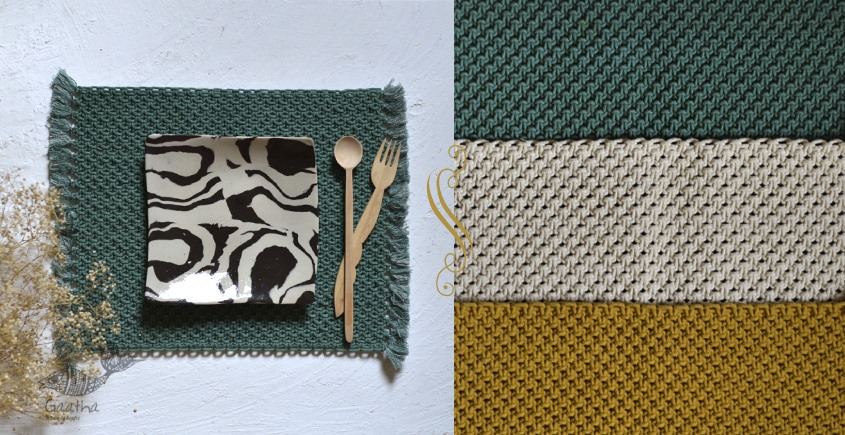 Hand knotted Classic Placemat 