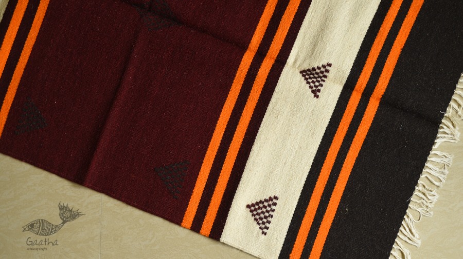 hand woven woolen durri