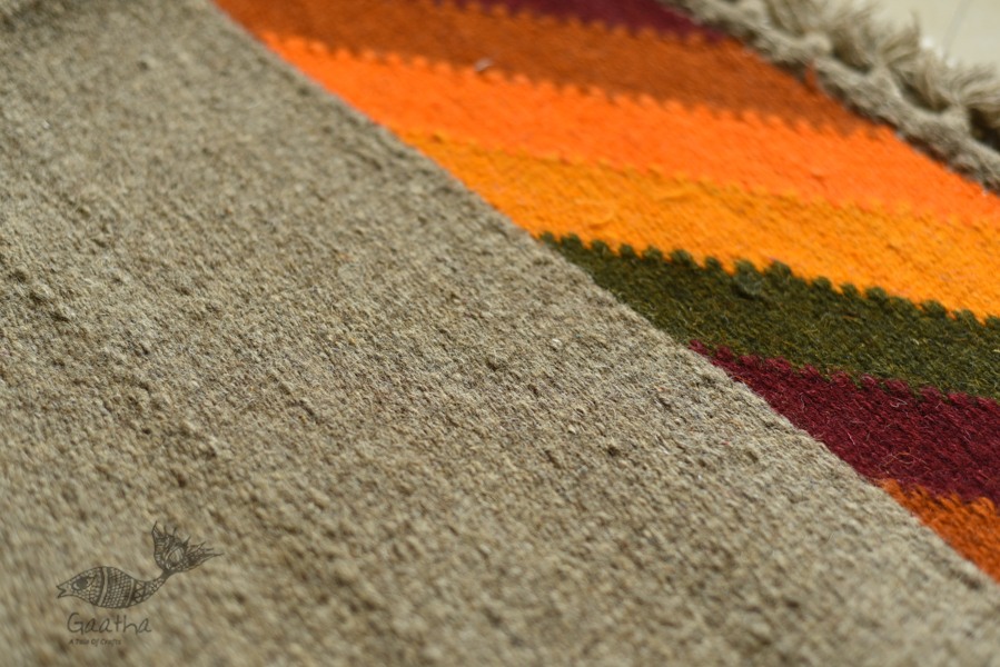 hand woven woolen durri