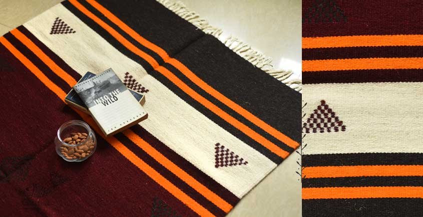 hand woven woolen durri