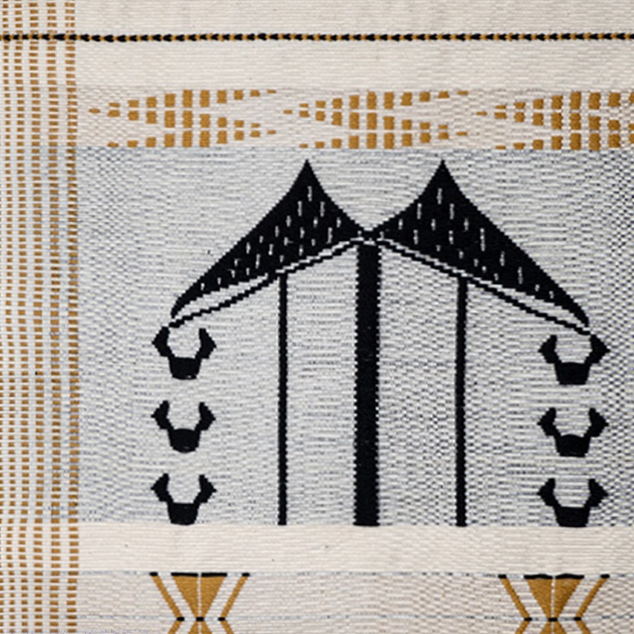 Shop Handmade Embroidered ~Mithun Wall art 15 x 17 inches-Unframed