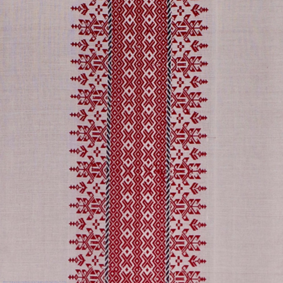 Shop Handmade Embroidered ~ Singhpo Handwoven Artwork from Assam - Red