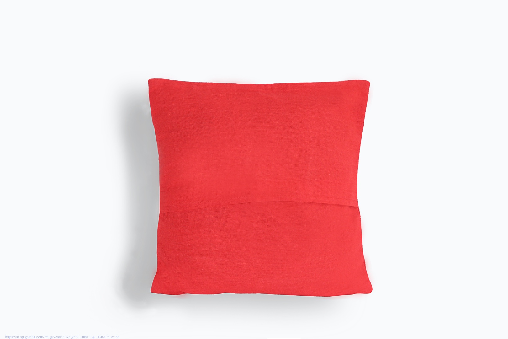 Shop Handwoven Dzukou Red and Black Tribal Cushion Cover