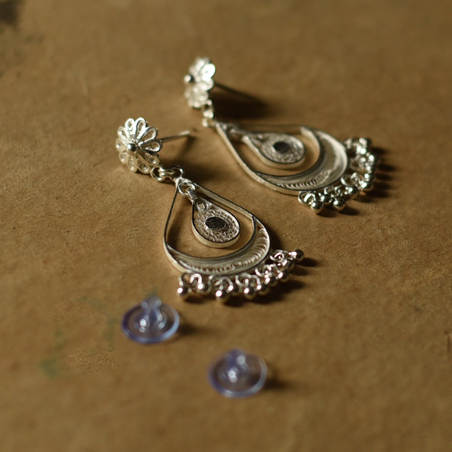 Shop Handcrafted Silver Earring 