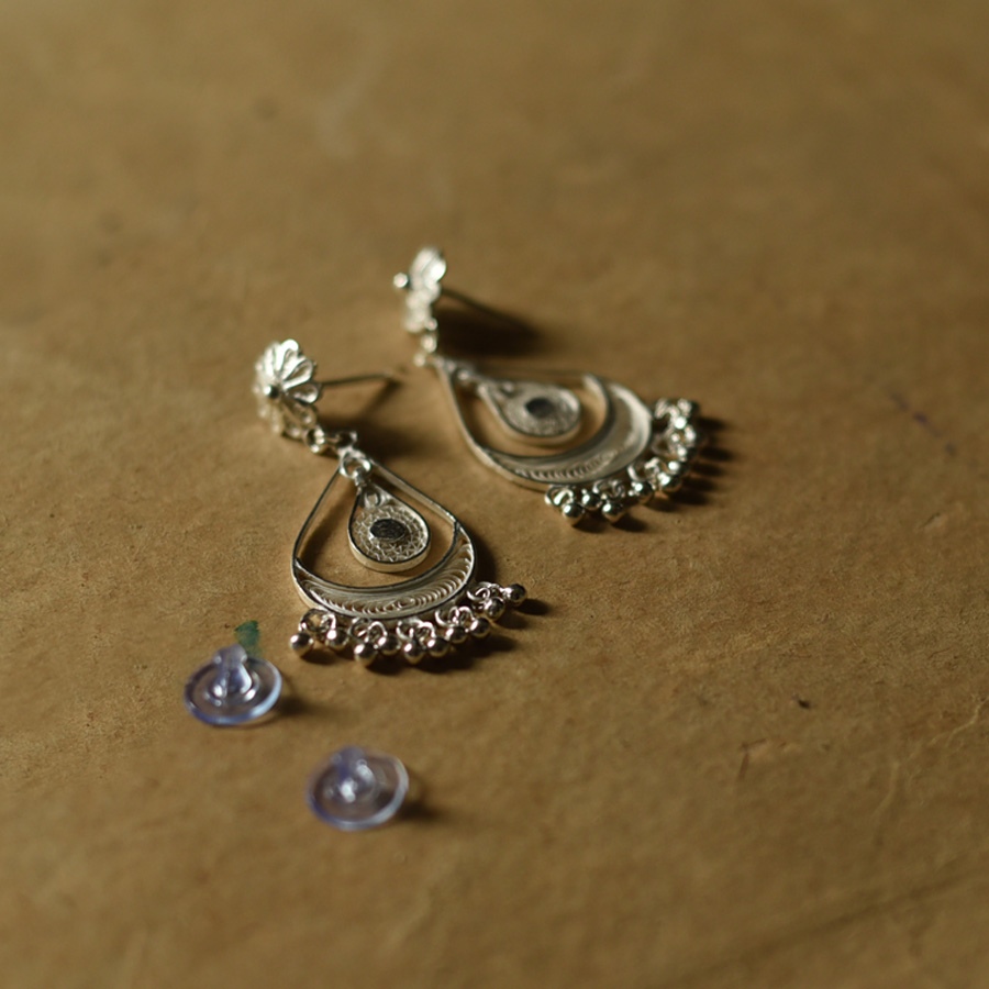 Shop Handcrafted Silver Earring 