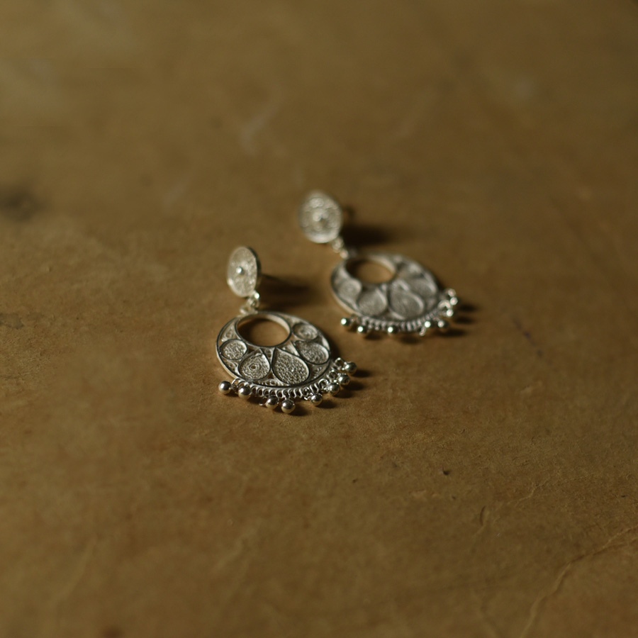 Shop Handcrafted Silver Earring 