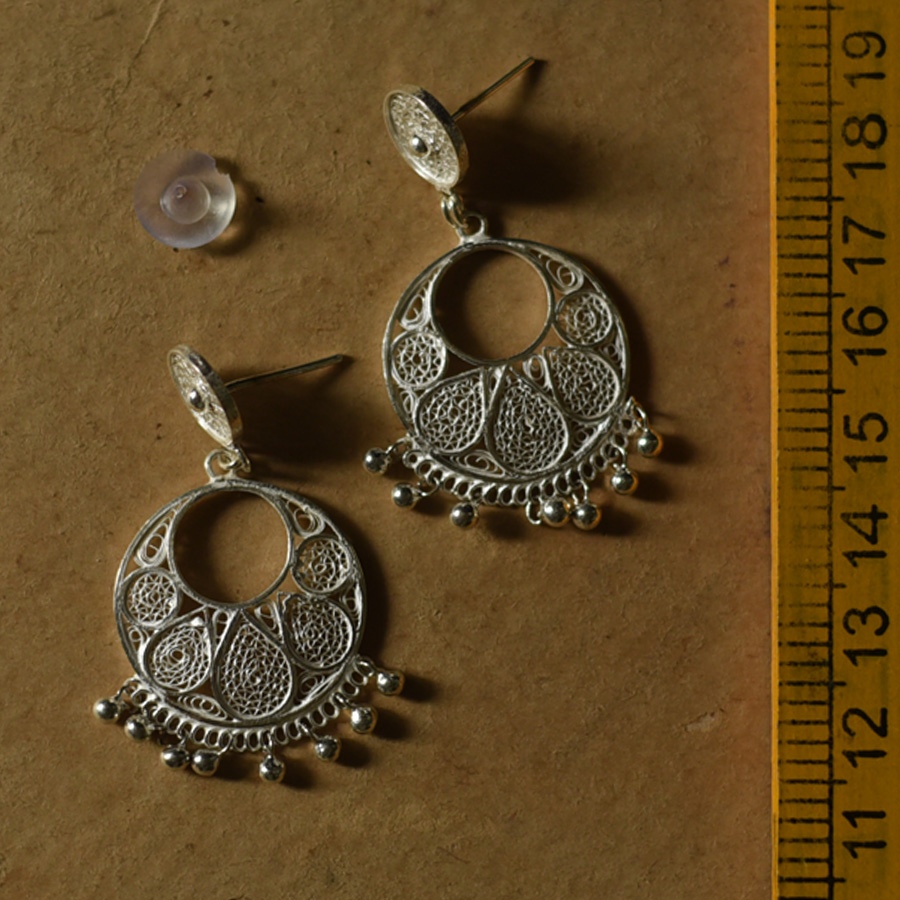 Shop Handcrafted Silver Earring 