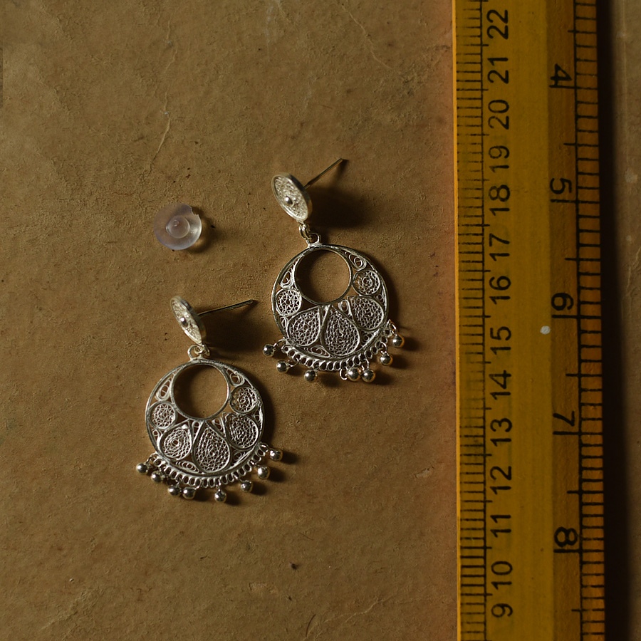 Shop Handcrafted Silver Earring 
