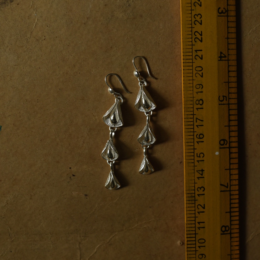 Shop Silver Earring - Handmade Filigree Craft