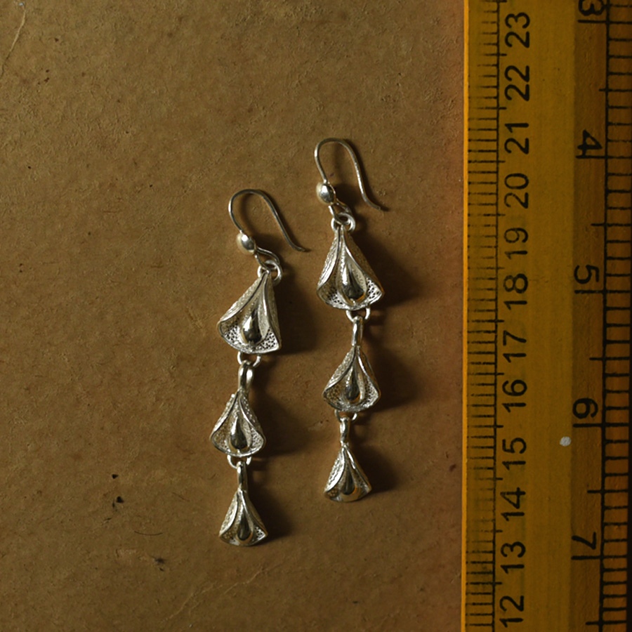 Shop Silver Earring - Handmade Filigree Craft