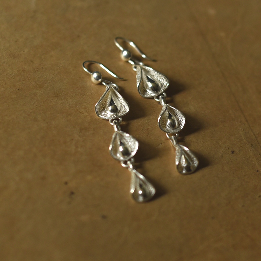 Shop Silver Earring - Handmade Filigree Craft