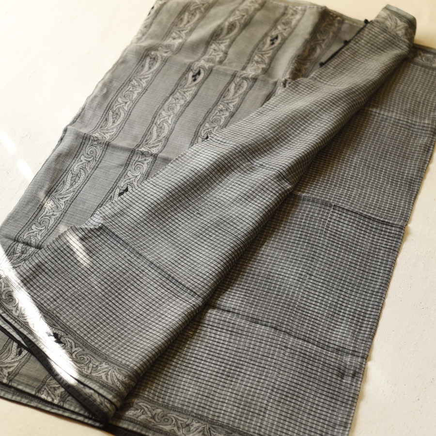 shop Block Printed Kota Cotton | Hand Embroidered Saree