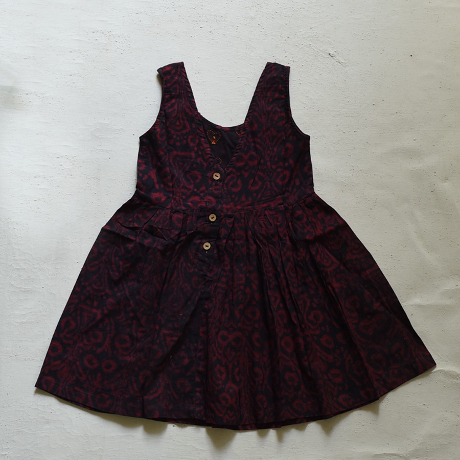 shop Pure Cotton Embroidered - Black Frock for Girls