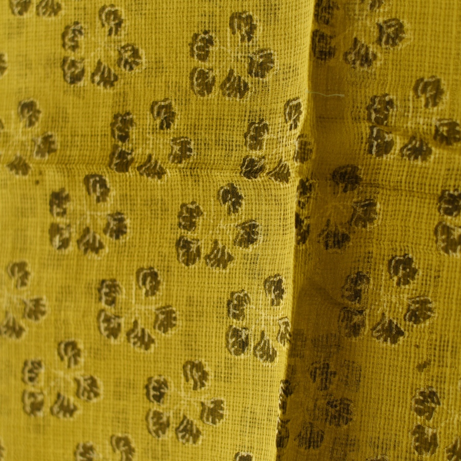 shop Block Printed Soft Kota Doria Cotton Dupatta 