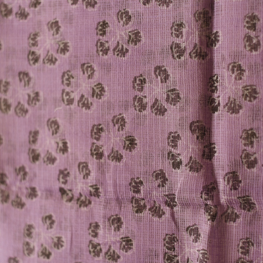 shop Block Printed Soft Kota Doria Cotton Dupatta 