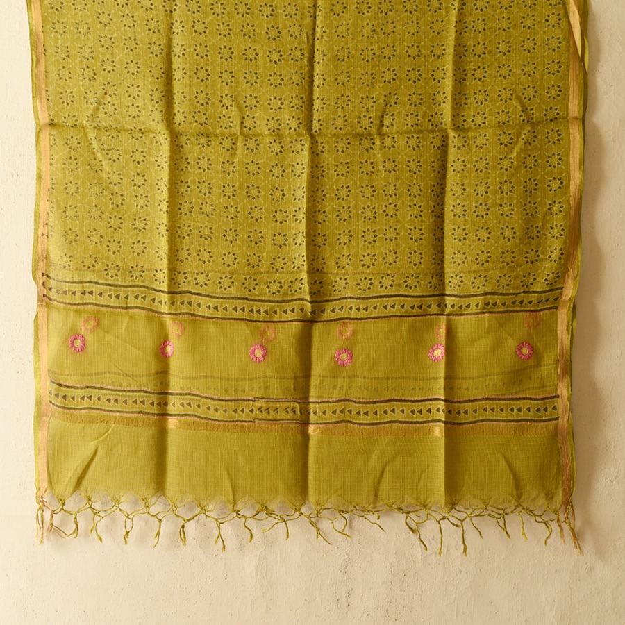 shop Block Printed Kota Pure Cotton | Kota Doria Dupatta