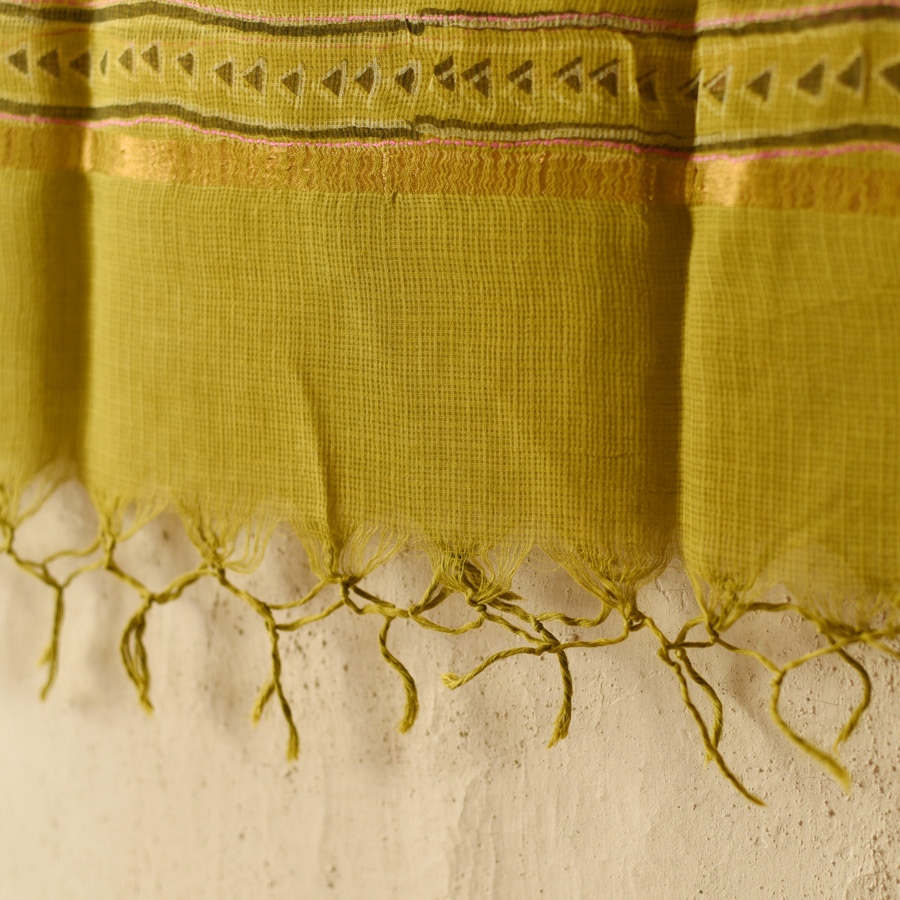 shop Block Printed Kota Pure Cotton | Kota Doria Dupatta