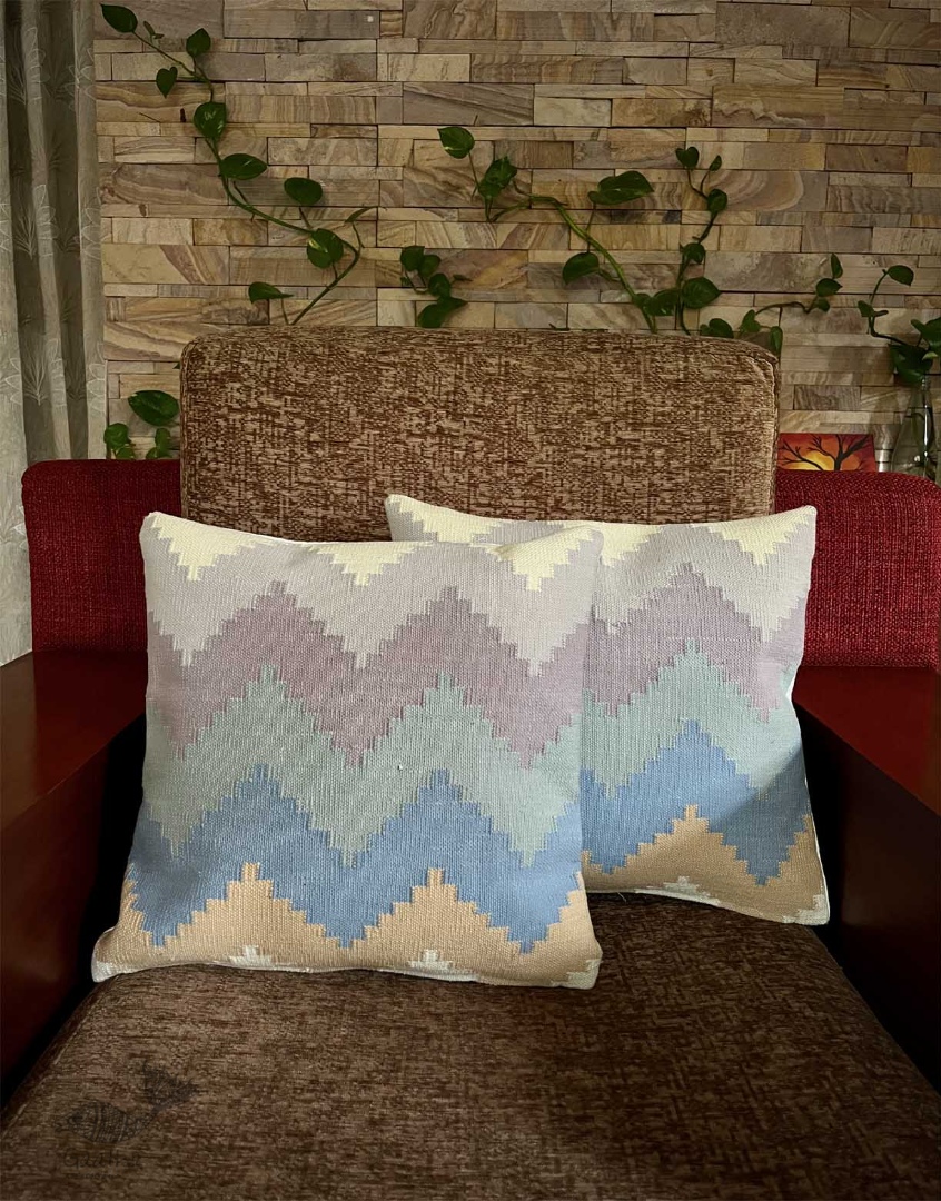 shop Miami Handwoven Cotton Cushion Cover