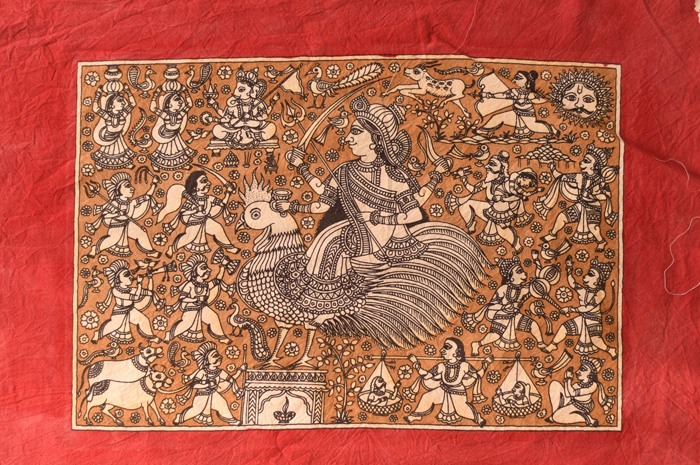 shop Matani Pachedi Painting - Bahuchar Maa