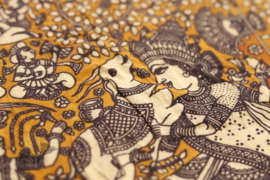 Sacred cloth of the Goddess - Durga Maa ( 15 X 18 )