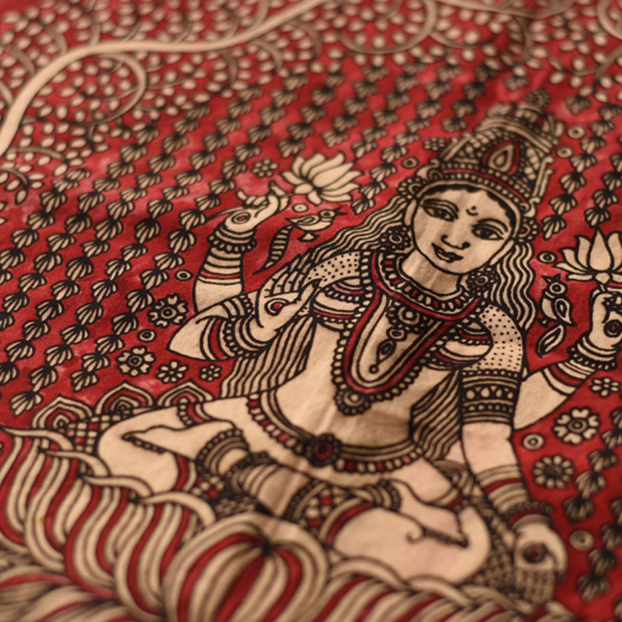 shop Matani Pachedi Painting - Goddess Laxmi