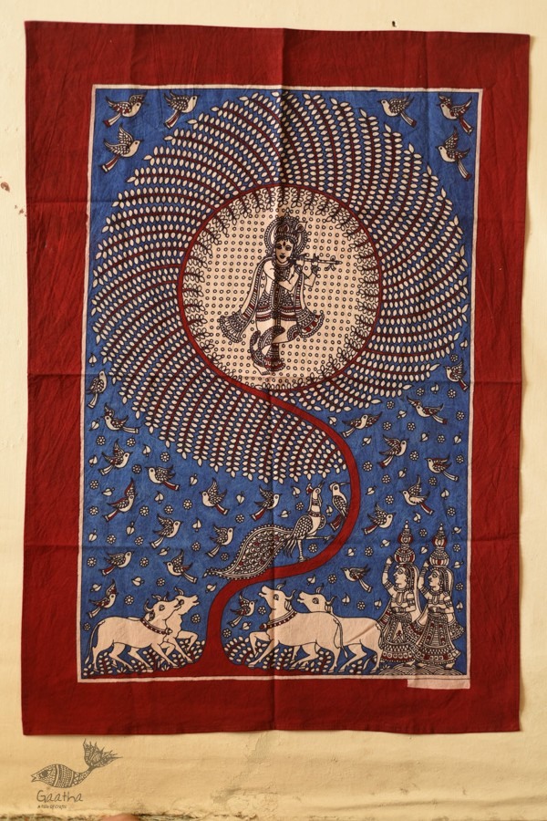 shop online Matani Pachedi - Krishna in Tree of Life