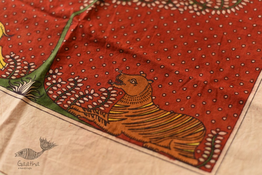 shop online Mata ni Pachedi - Tiger Hunting Deer