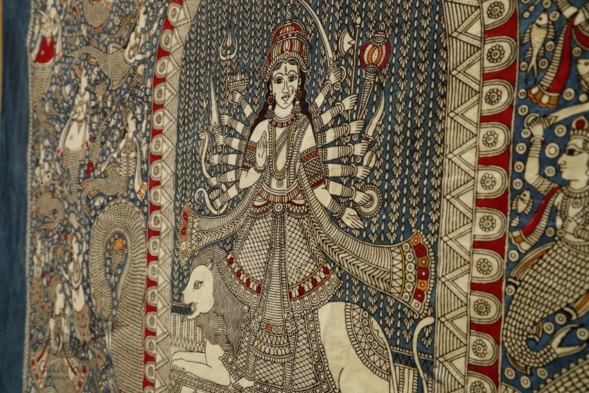 shop online Sacred cloth of the Goddess - Vahaanvati Maa (26" x 36")