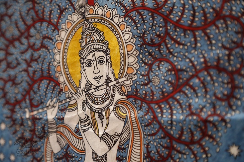 shop online Sacred cloth of the Goddess - Krishna (18" x 24")