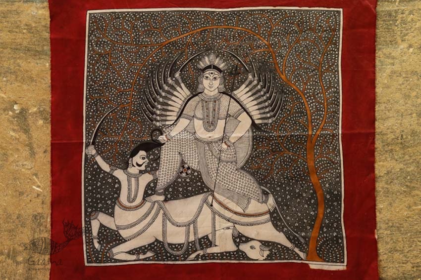 shop online Sacred cloth of the Goddess - Vishat Maa (22" x 22")